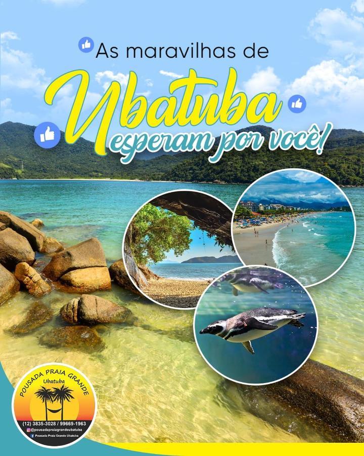 Pousada Praia Grande ウバトゥバ エクステリア 写真